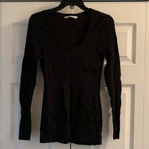Old Navy Thermal long sleeve black shirt